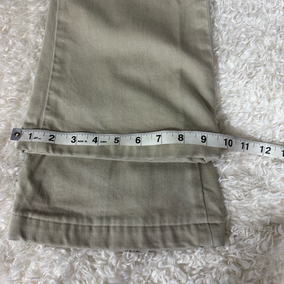 Paige Dion Flare Leg Utility Cargo Jeans in Vintage Warm Sand Size 32 X 30 READ - Picture 9 of 15